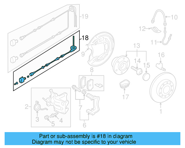 ABS Sensor Wire 1Q0-927-904-L - View 4