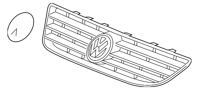 Grille Assembly 3D7-853-651-PWF - View 6