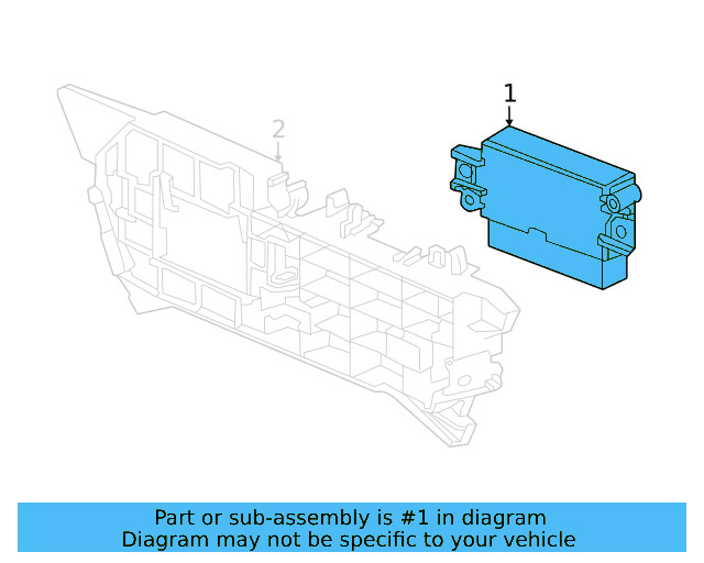 Control Module 7N0-919-475-F - View 3