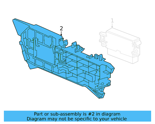 Mount Bracket 5C0-971-502-A - View 2