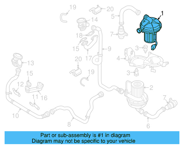 A.I.R Pump 07C-959-253-C - View 8