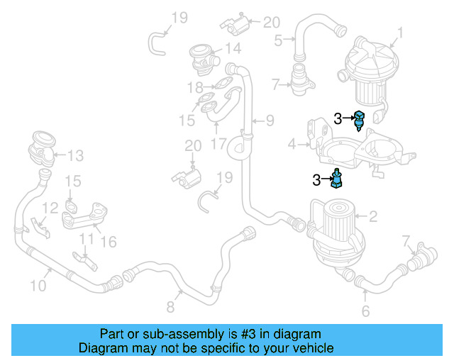 A.I.R Pump Buffer 3D0-133-567-B