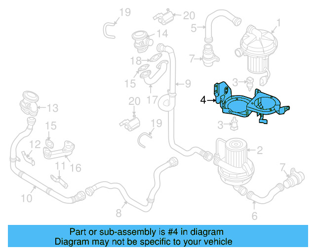 Bracket 3D0-131-085-C - View 4