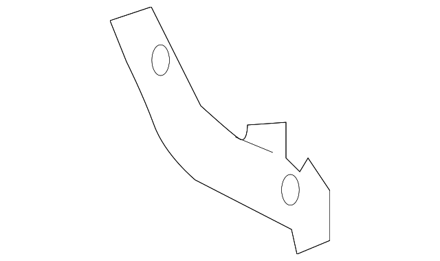 Pressure Pipe Bracket 3D0-131-561 - View 2