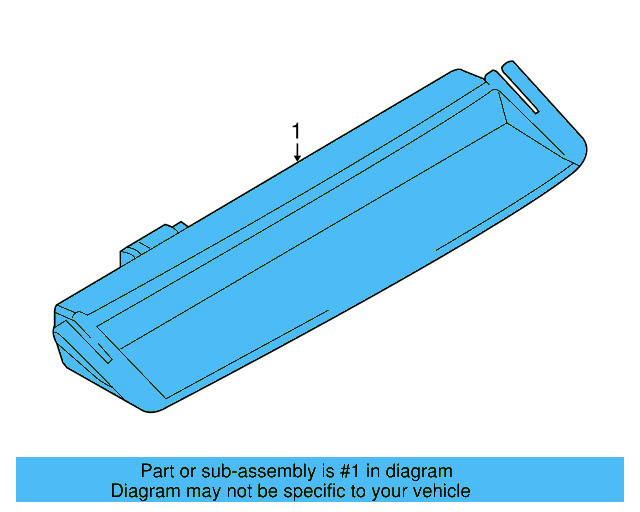 High Mount Lamp 3C5-945-087 - View 13