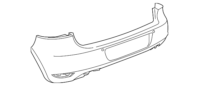 Bumper Cover (Unpainted) 5k6807417ggru - View 5