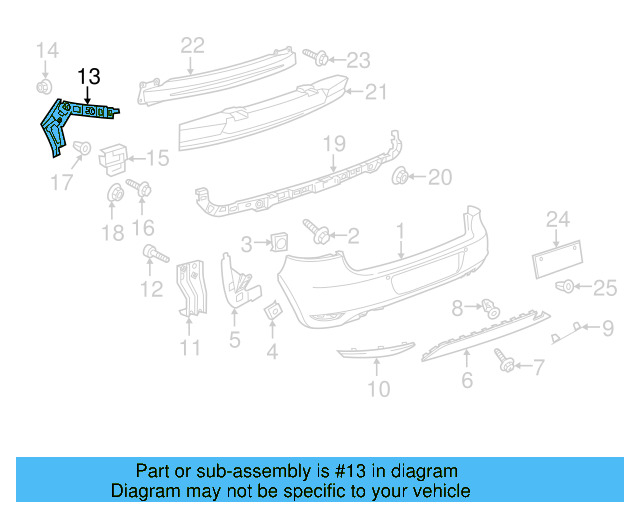 Side Retainer 5K6-807-393-C - View 7