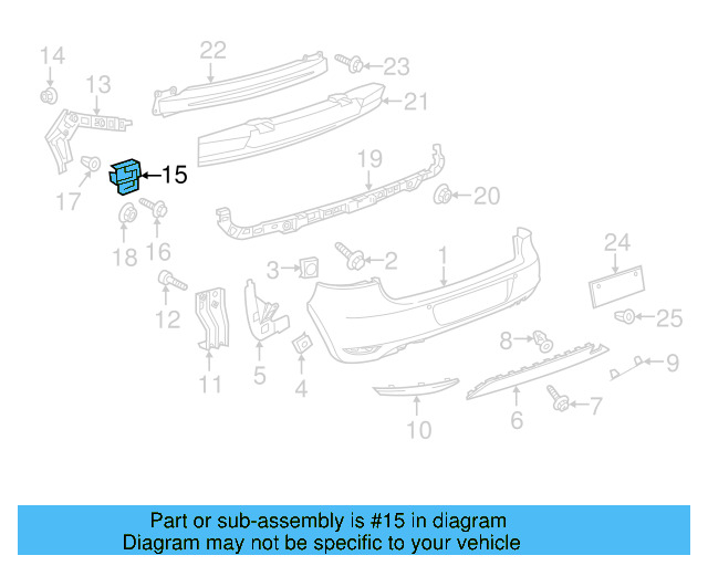 Guide Bracket 5K6-807-394-A - View 7