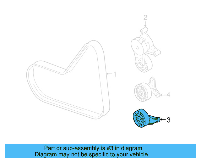 Idler Pulley 07K-145-172-C - View 37