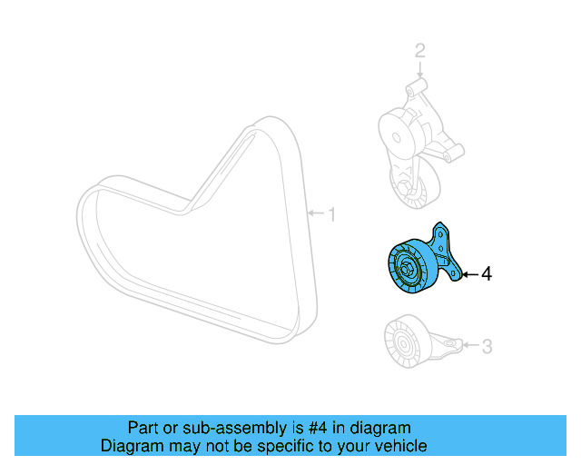 Idler Pulley 07K-145-172-B - View 21