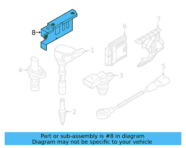 Frame 5R3-907-411-A - View 2