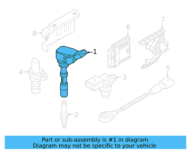 Ignition Coil 06L-905-110-K - View 18