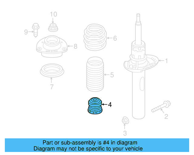 Bumper 5C0-412-303-C - View 2