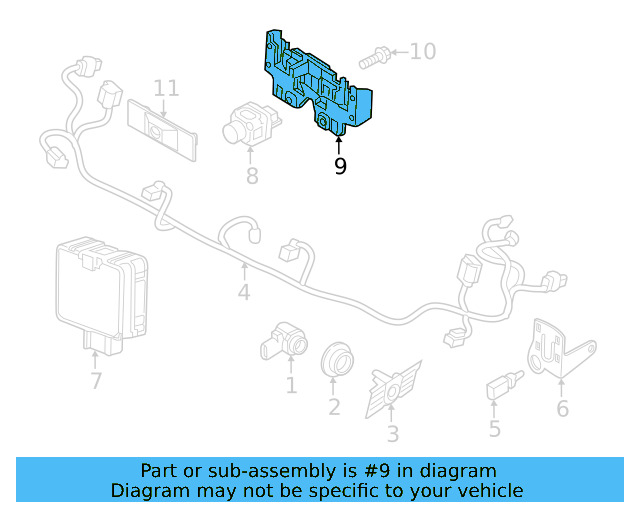 Mount Bracket 3CN-980-803 - View 2