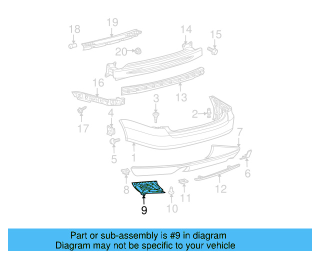 Fender Liner Extension Screw N-103-546-02 - View 227