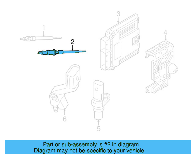Glow Plug 059-963-319-AB - View 20