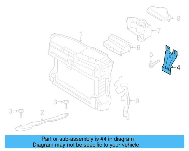 Center Support 5K0-805-567-A - View 30