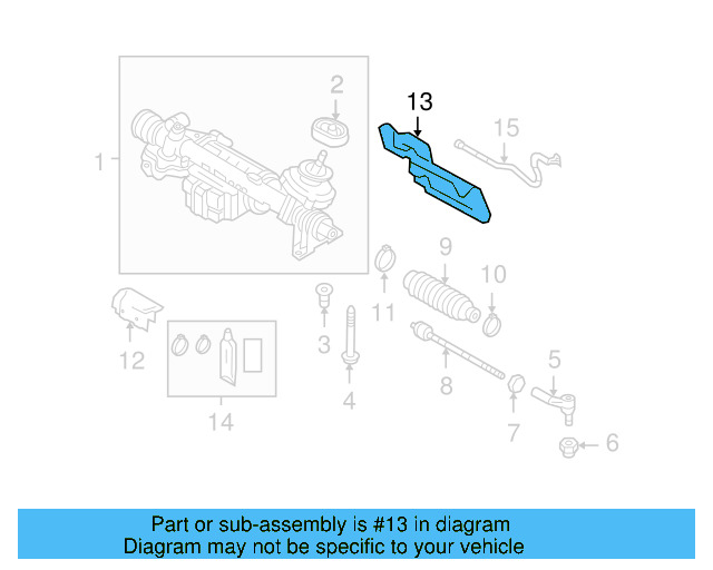 Steering Gear Dust Shield 1K1-423-981-J - View 26