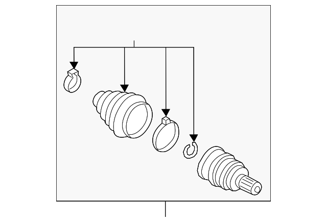 Outer Joint Assembly 5QM-498-099-G