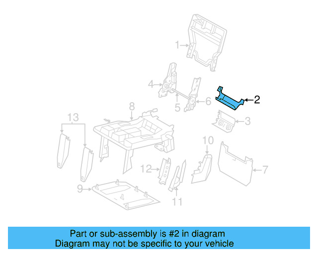Bracket 7B0-885-153 - View 5
