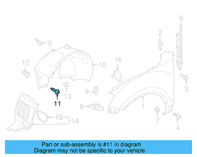 Striker Screw N-908-747-01 - View 17