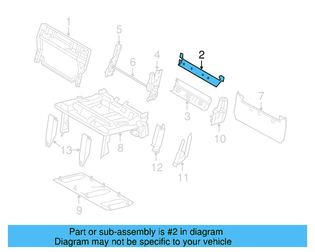 Bracket 7B0-885-501-A - View 4