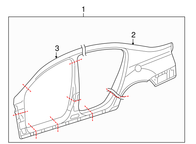 Uniside Assembly 3C8-809-605-B - View 2