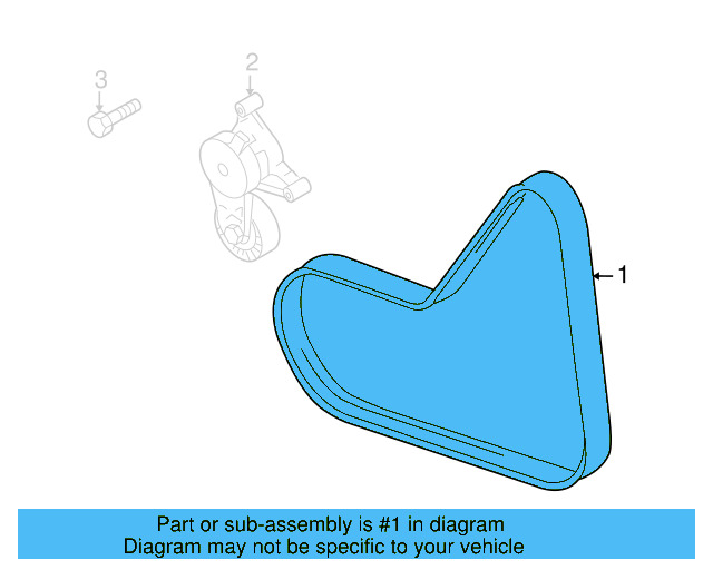 Serpentine Belt 06F-260-849-L - View 22
