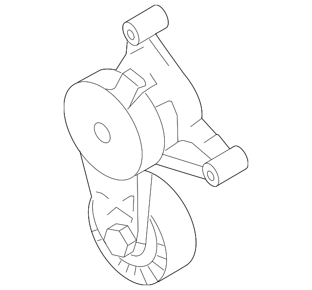 Accessory Drive Belt Tensioner Assembly 06F-903-315