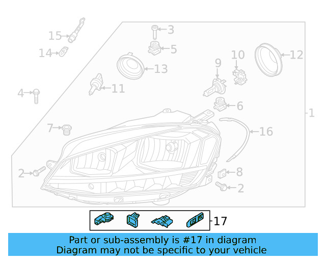 Repair Kit 5G0-998-225-B - View 8