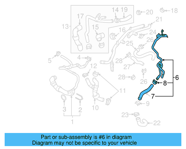Tube Assembly 04L-121-070-AB - View 13