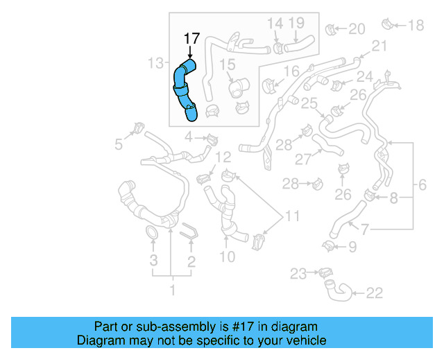 Hose 04L-122-058-D - View 23