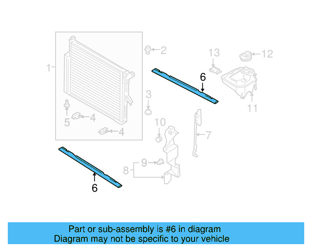 Seal Strip 7L0-121-345 - View 11