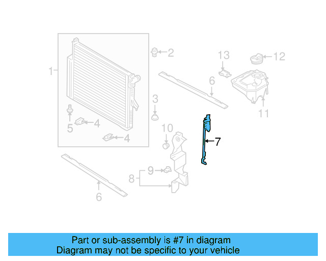 Side Seal 7L0-121-332-B - View 16