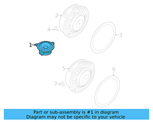 Inst Panel Speaker 11A-035-415 - View 4