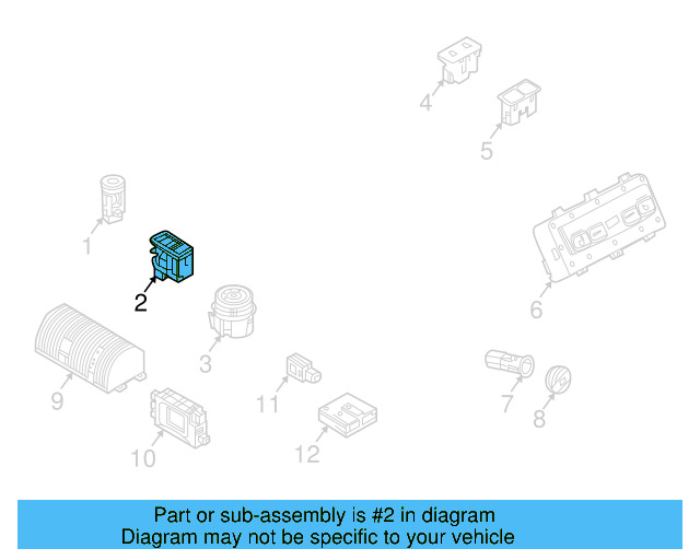 Prk Brake Switch 3CN-927-225-WZU