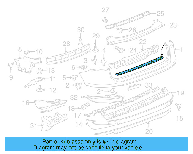 Finish Plate 7P6-807-787-9B9 - View 5