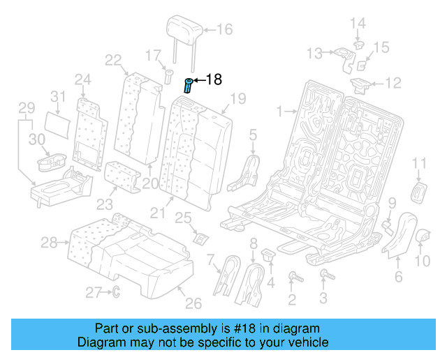 Headrest Guide 5TA-883-920-B-82V - View 35