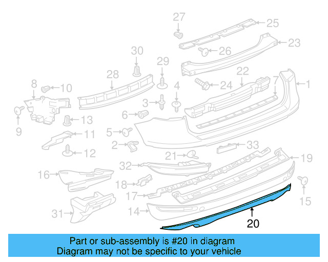 Trim Molding 7P6-807-568-H-9B9 - View 5