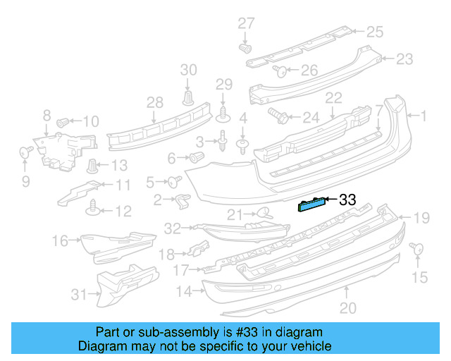 Reflector Panel 7P6-945-106 - View 8