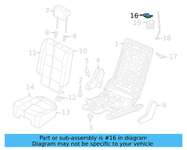 Release Handle Trim 565-885-578-82V - View 9