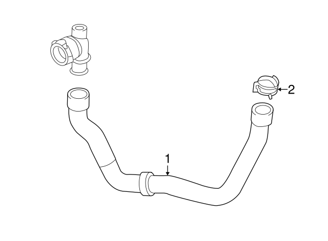 Lower Hose 5C0-122-051-N - View 24