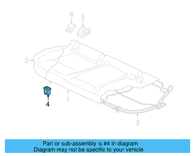 Seat Cover Grommet 5GM-886-373 - View 17