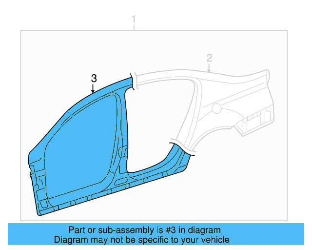 Uniside Assembly 3C8-809-605-B - View 4