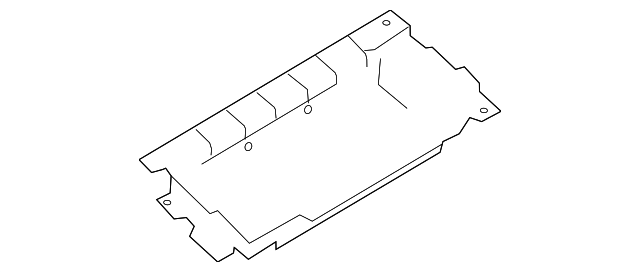 Instrument Panel Air Bag Bracket 1K1-880-215-A - View 5