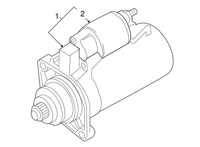 Starter 02M-911-023-SX - View 14