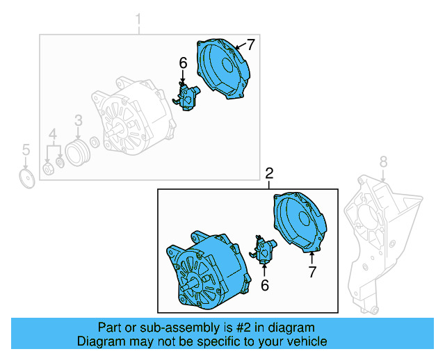 Alternator 06F-903-023-GX - View 5