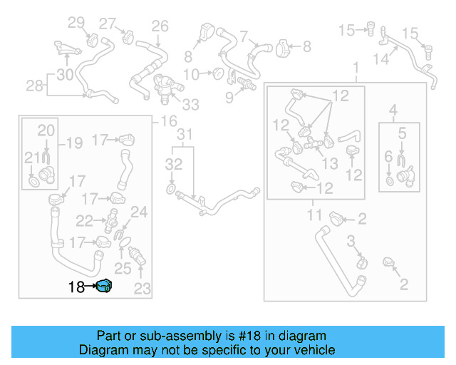 Lower Hose Holder 5N0-121-093-C - View 11
