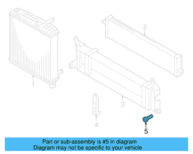 Radiator Screw N-910-700-01 - View 5