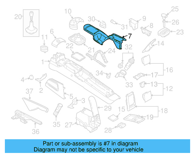 Front Cover 1C0-863-199-G-2QL - View 6